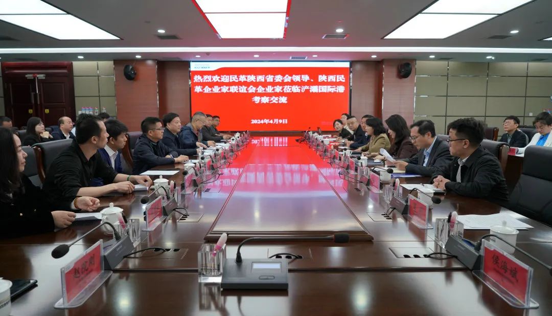 【会议聚焦】陕西省民革企业家联谊会走进西安浐灞国际港投资考察交流