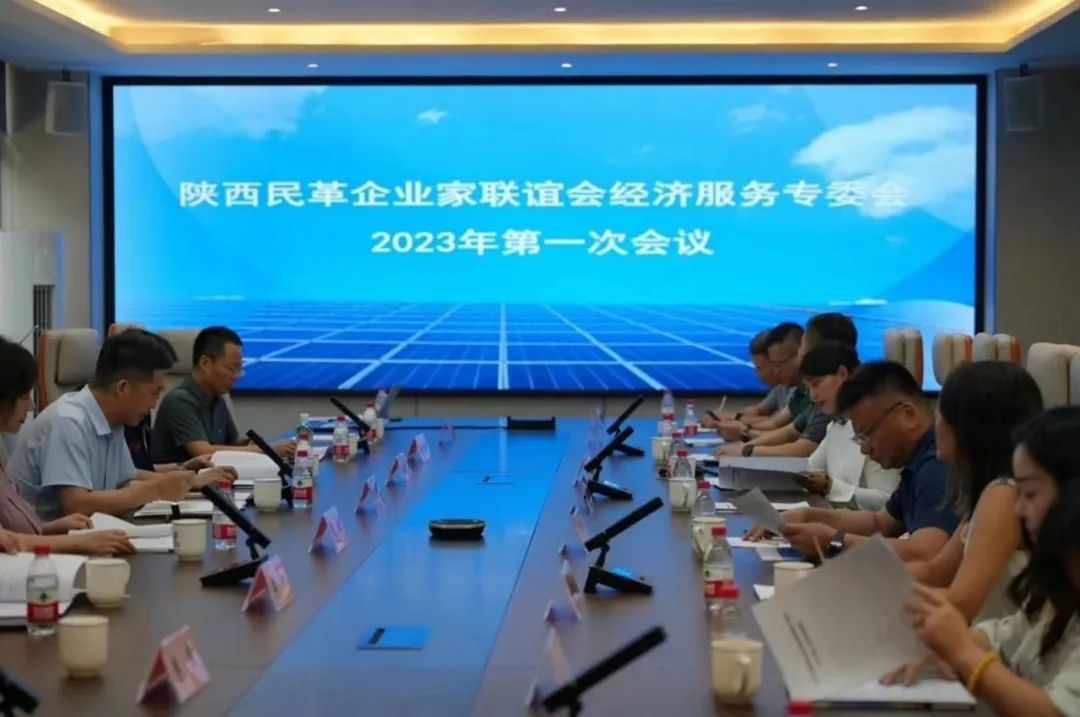 【会议聚焦】陕西省民革企业家联谊会经济服务专委会召开第一次会议